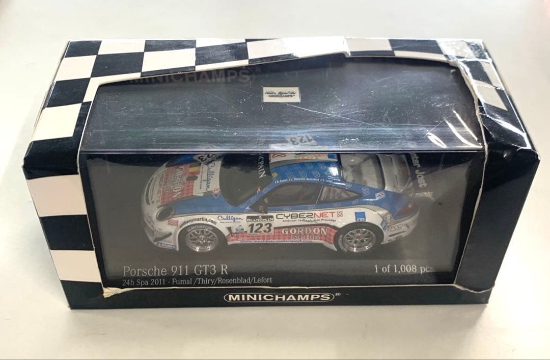 ミニカー　ポルシェ911 GT3 ミニチャンプス