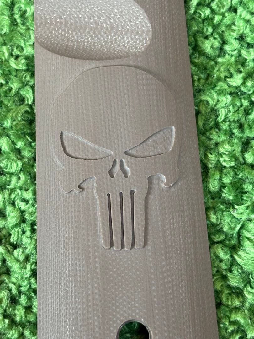 LOKGRIPS フルサイズ用 G10製　実物　ガバメントグリップ パニッシャー