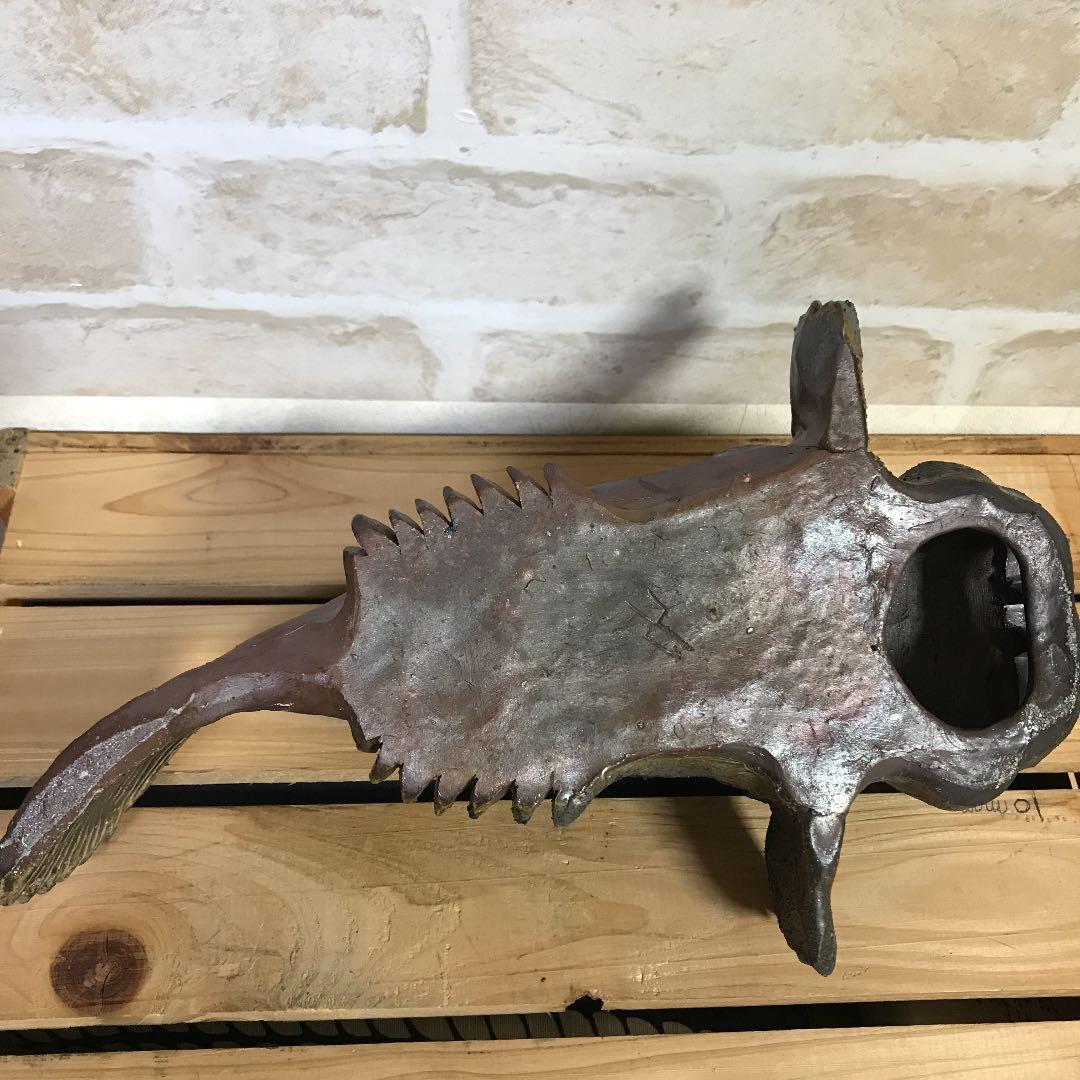 松本頼明 備前虎魚掛花入