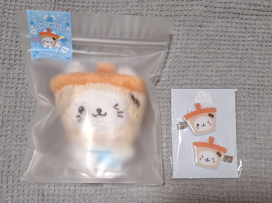 NCTIWISH ユウシ ぬいぐるみ・ヘアクリップ