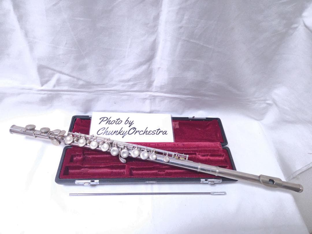 YAMAHA YFL-211 フルート 銀メッキ 日本製 Eメカ付き #3010