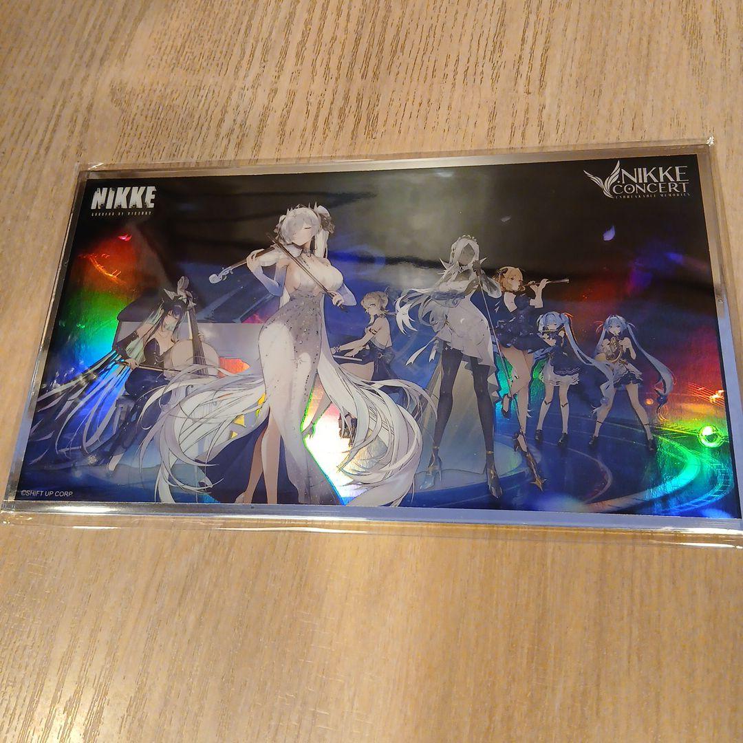 NIKKE オーケストラコンサート2026　選択式特典　ホログラムアクリル色紙