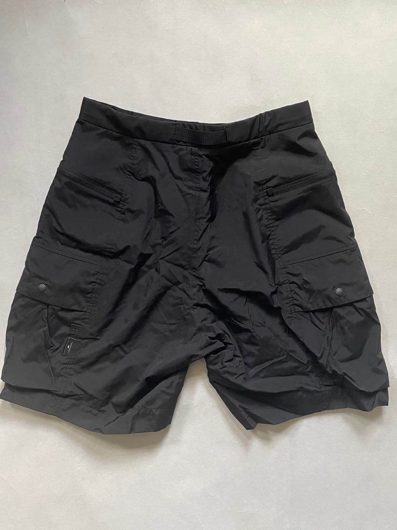 トーンドトラウト TONEDTROUT スノーピーク カーゴショーツ 黒 M