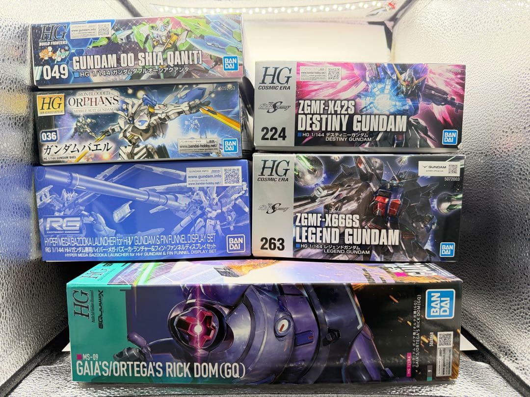 HG RG 1/144 シアクアンタ デスティニー など未開封まとめ売り
