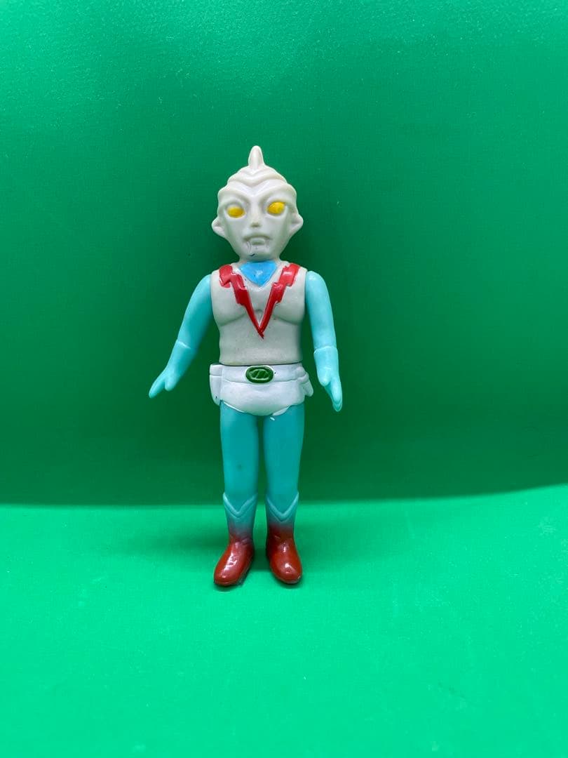 流星人間ゾーン　無版権　パチ　ソフビ　当時物　ブルマァク　マルサン　バンダイ