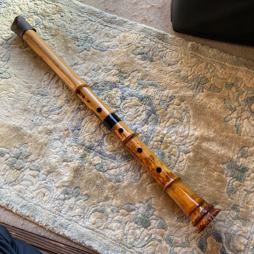 118尺八　大特価一尺九寸管　真山銘二印　大幅値下げ