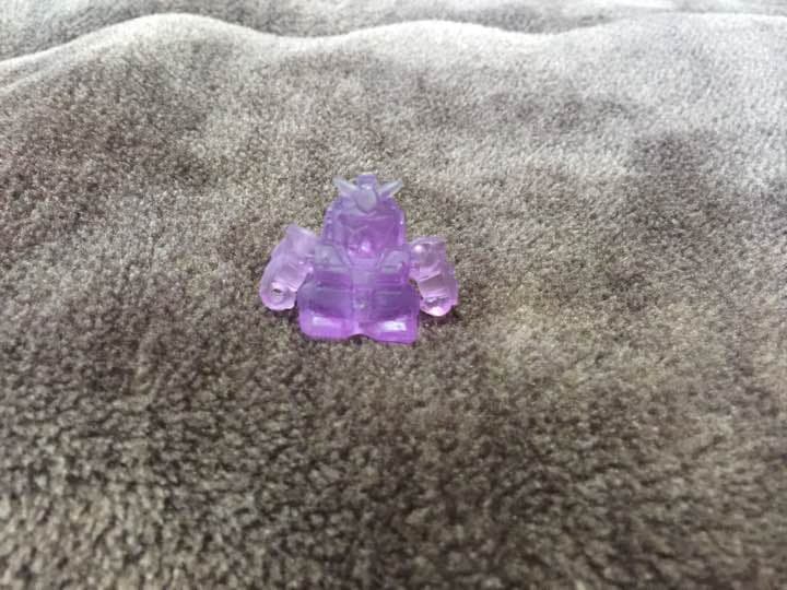 ガン消し ガンダム スケルトン紫色