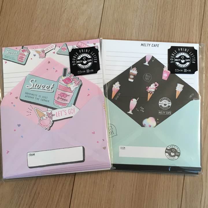 ★新品★メルティカフェ  レターセット  ２種セット