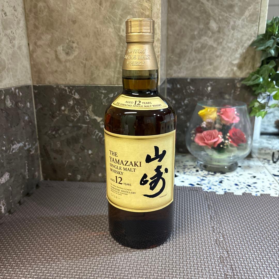 山崎ウイスキー 12年 700ml 43% 古酒