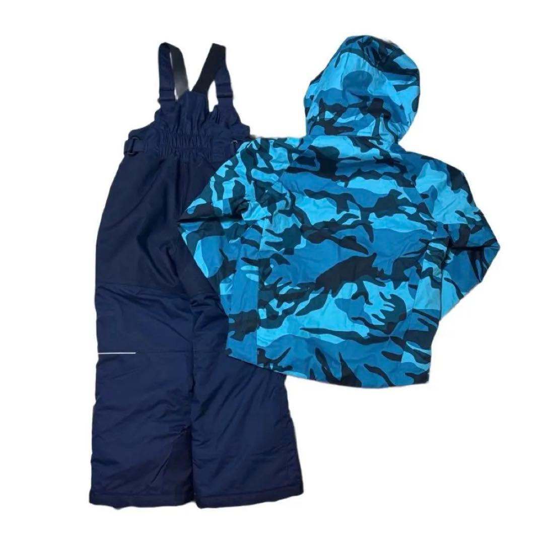 デサント　コロンビア　スキー　スノボ　スノーウェア　140/130 青迷彩 即日
