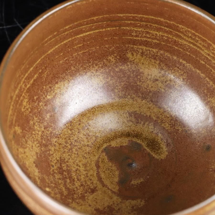 Y2918-2 茶道具 赤水焼 伊藤赤水 抹茶碗 共箱　　XXX