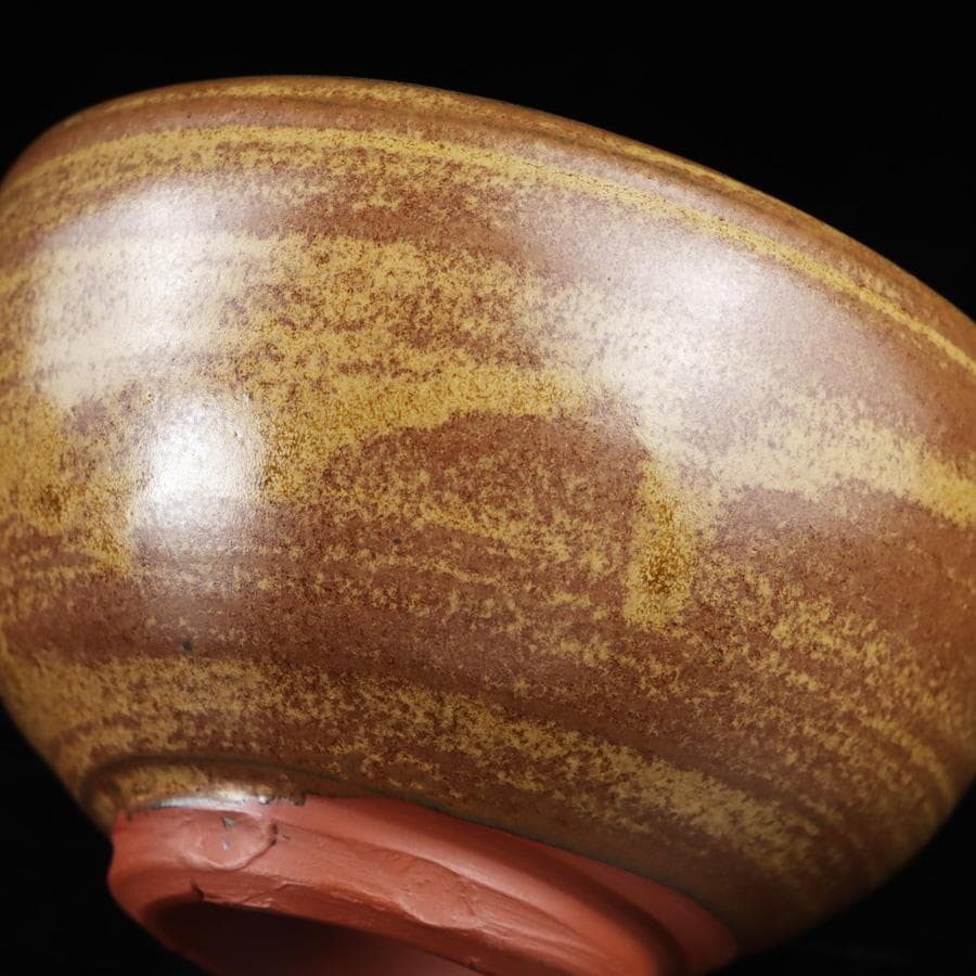 Y2918-2 茶道具 赤水焼 伊藤赤水 抹茶碗 共箱　　XXX