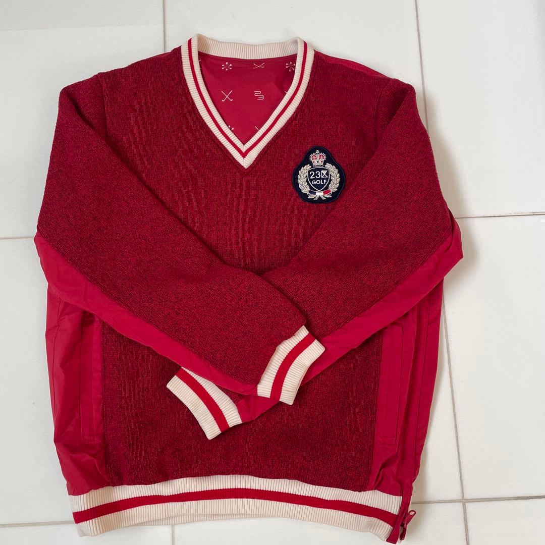 23区ゴルフ☆リバーシブルブルゾン