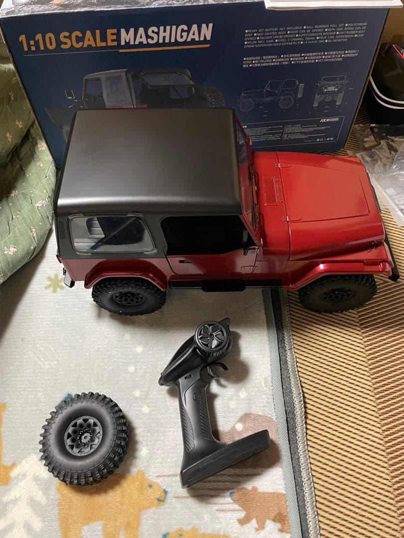 (仮面ライダーさん専用）FMS1:10スケール 赤 オフロードラジコンカー