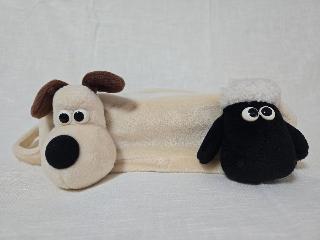 ウォレスとグルミット　ひつじのショーン　ティッシュケースカバー　レア品　廃盤品