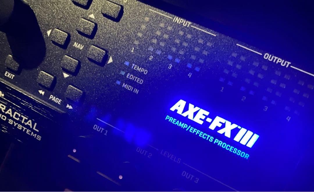 ギター Fractal Audio AXE FX 3
