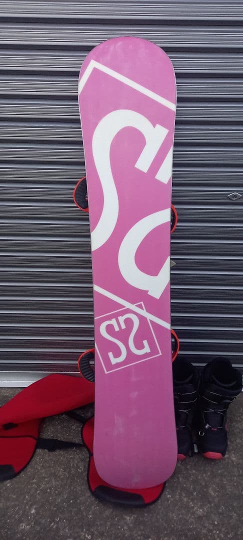 スノーボードセット　板Subtle バインFLUX ブーツFLOW エッジガード