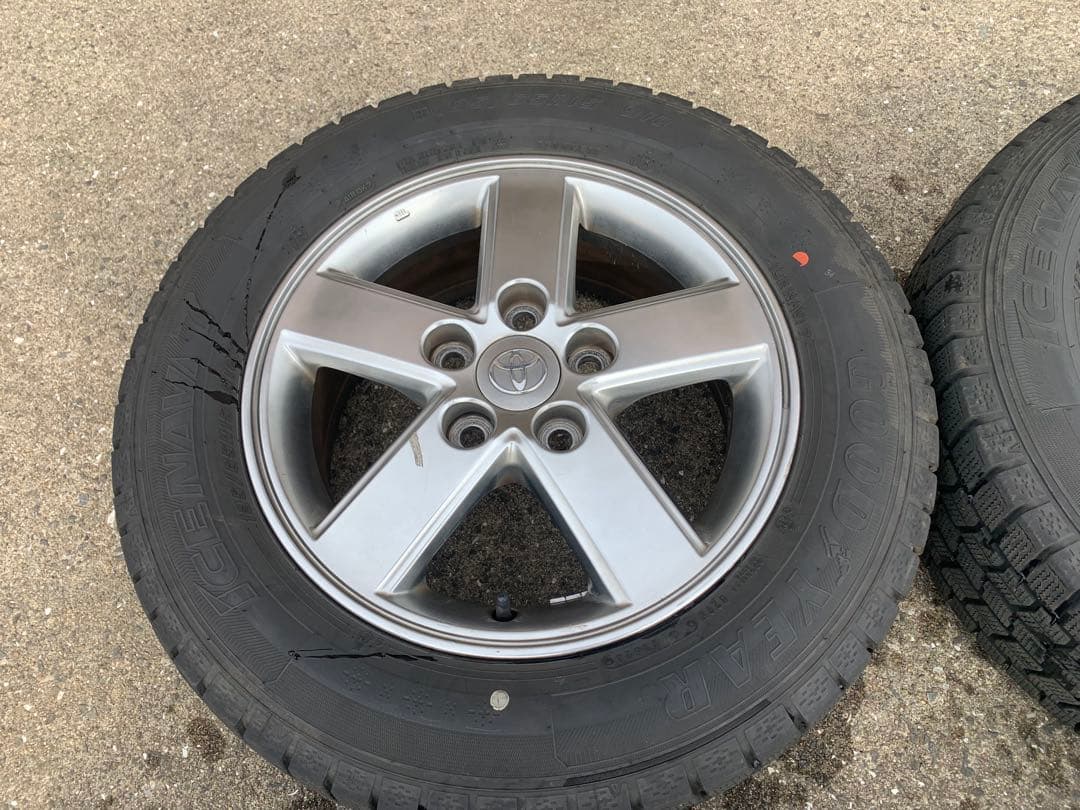 価格商談歓迎。ヴォクシー純正ホイール　スタッドレスタイヤホイールセット