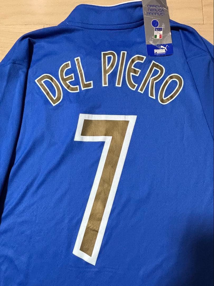 【サイン入り】Puma イタリア代表 DEL PIERO 7