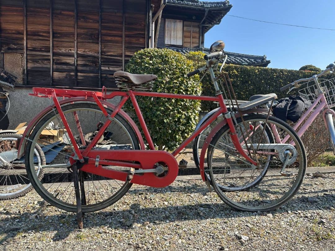 アンティーク自転車　 昭和60年製局用　昭和レトロ