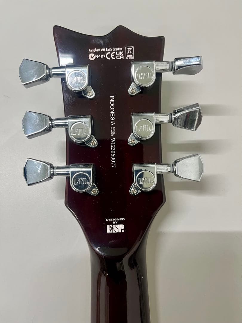 ECL-256 イエロー エレキギター