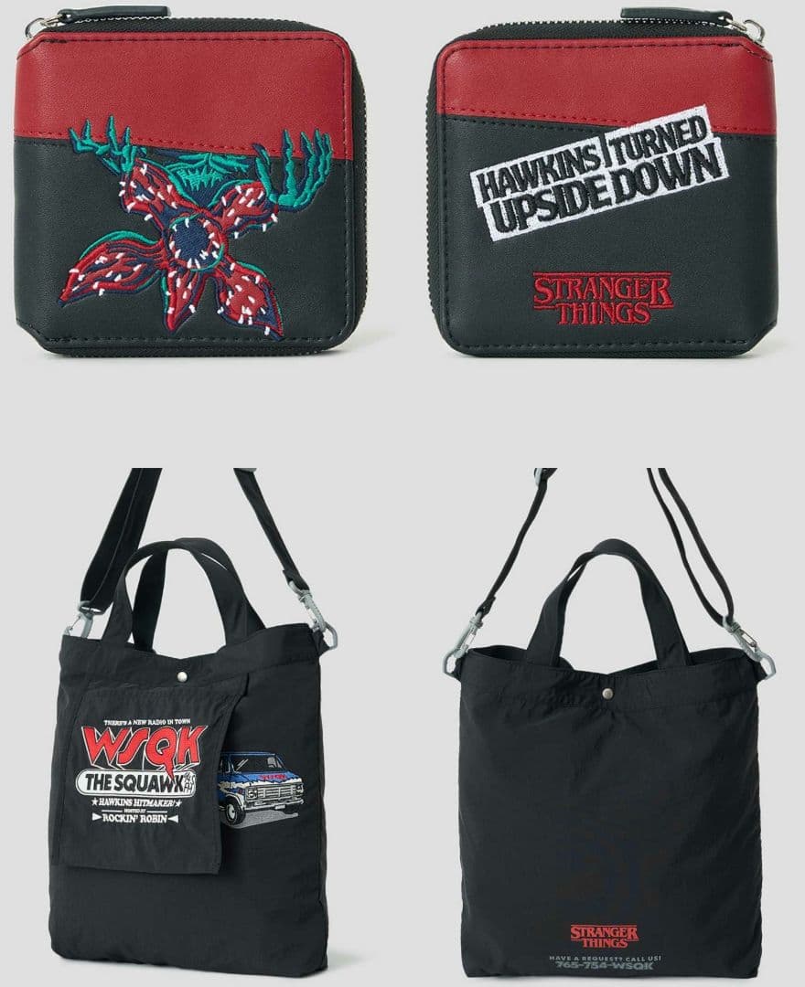 graniph ストレンジャーシングス 財布 トートバッグ