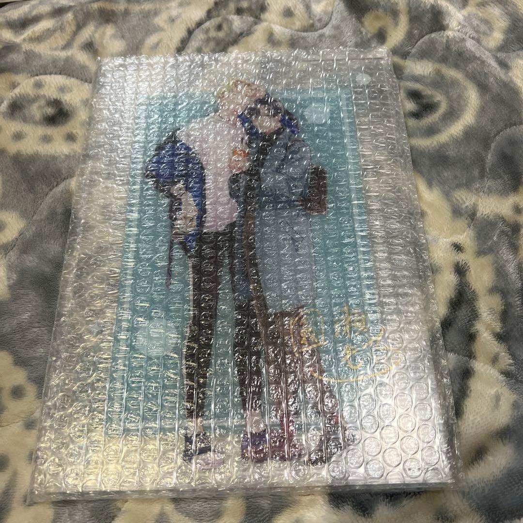 園瀬もち 直筆サイン入りアクリルボード