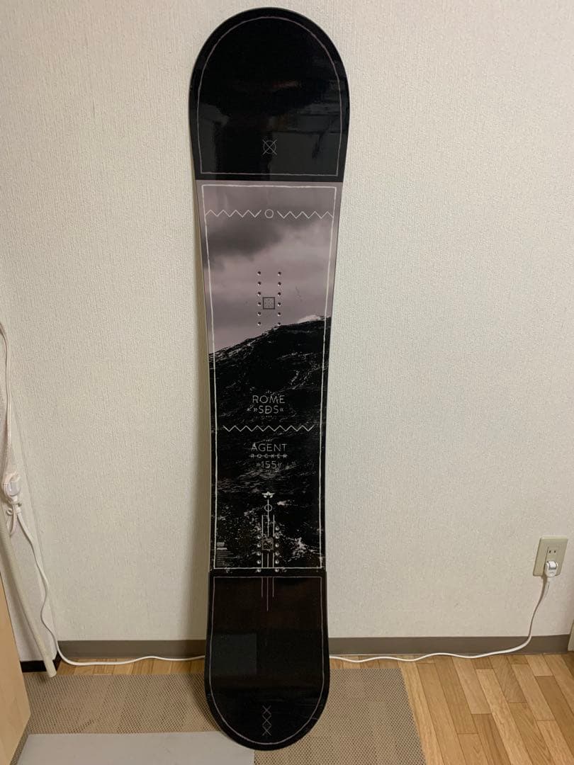 スノーボード ROME AGENT ROCKER 155cm 2014-2015