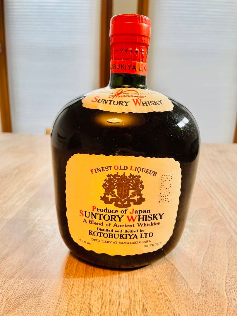 【希少】特級表示/寿屋 中之島時代 サントリーオールド 43度720ml 箱付き