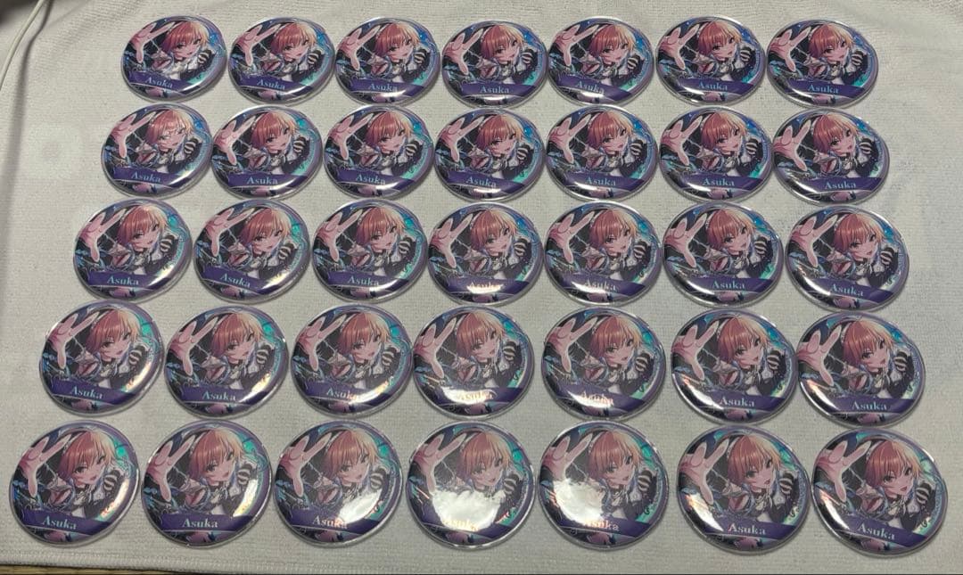 二宮飛鳥 オーロラ缶バッジ