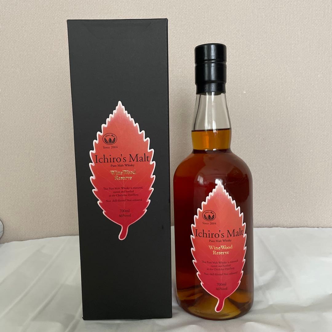 イチローズモルト　ワインウッドリザーブ　700ml 箱付き