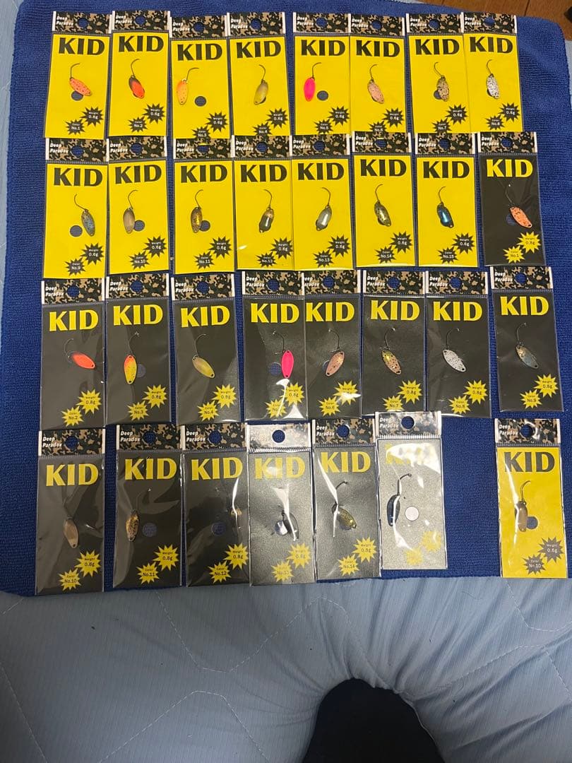 ディープパラドックス　KID 0.6g 0.8g30個セット【1個オマケ付き