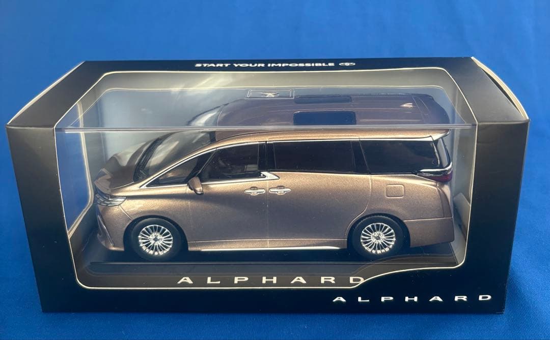 トヨタ アルファード プレシャスレオブロンド　ミニカー