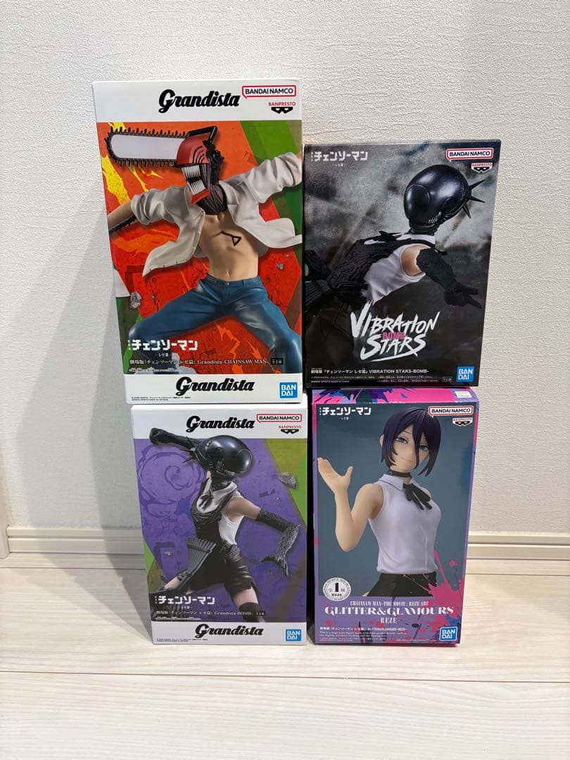 チェンソーマン　フィギュア　レゼ、デンジ