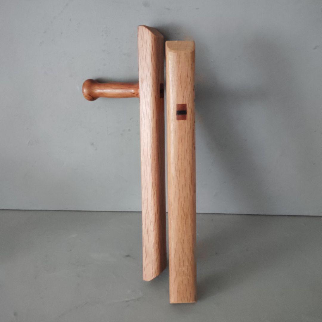 トンファー　2個セット　沖縄空手　古流武術　古武道　日本製　全長44cm