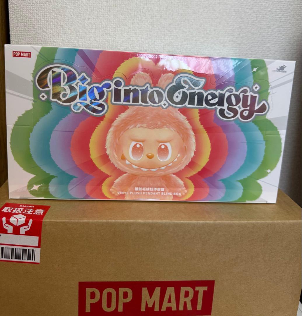 正規品 POPMART LABUBU Big into Energy