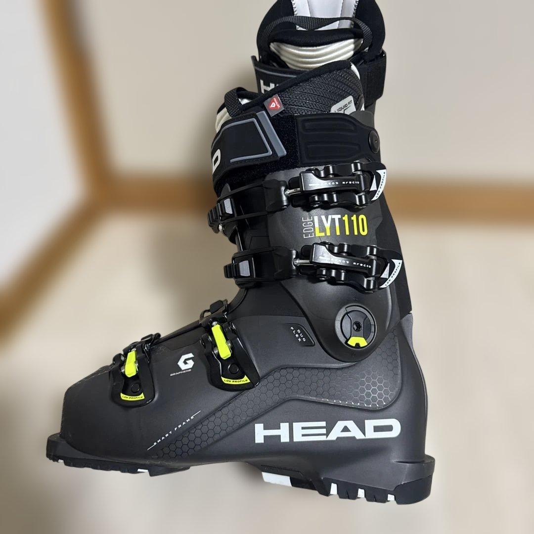 HEAD LYT110 ブーツ 26-26.5cmブラックグレー