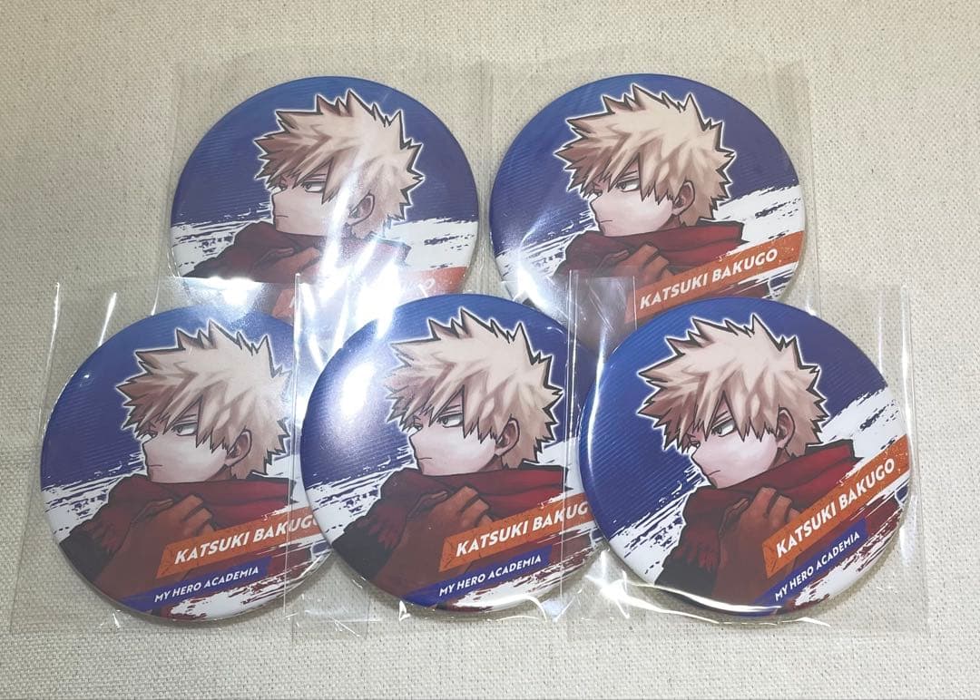 ヒロアカ 爆豪勝己 十傑 缶バッジ 僕のヒーローアカデミア