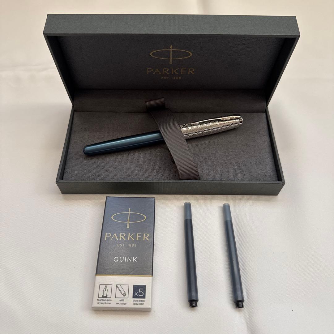 PARKER 万年筆 ソネット プレミアム インクカートリッジ7本付き
