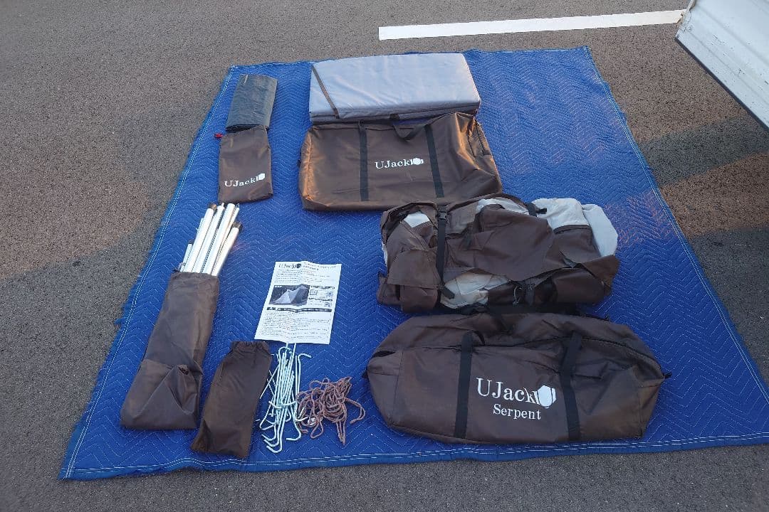 UJack Serpent キャンプテント専用マット付