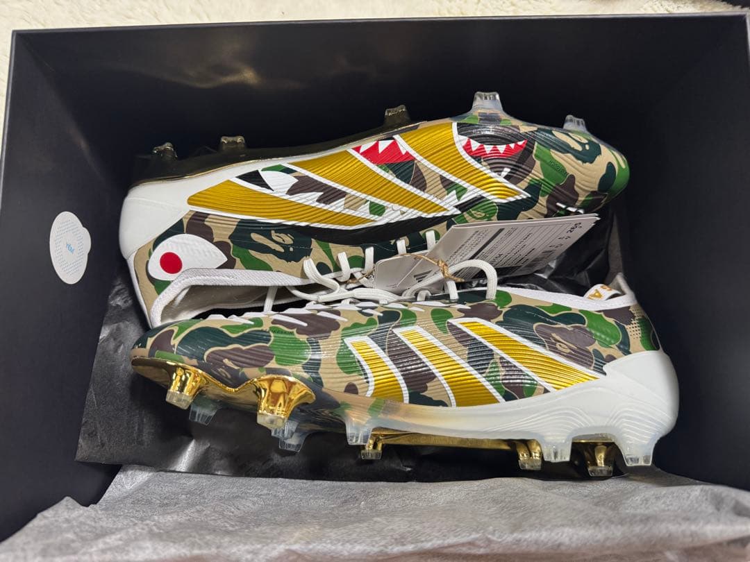BAPE × adidas PREDATOR サッカースパイク 26.5