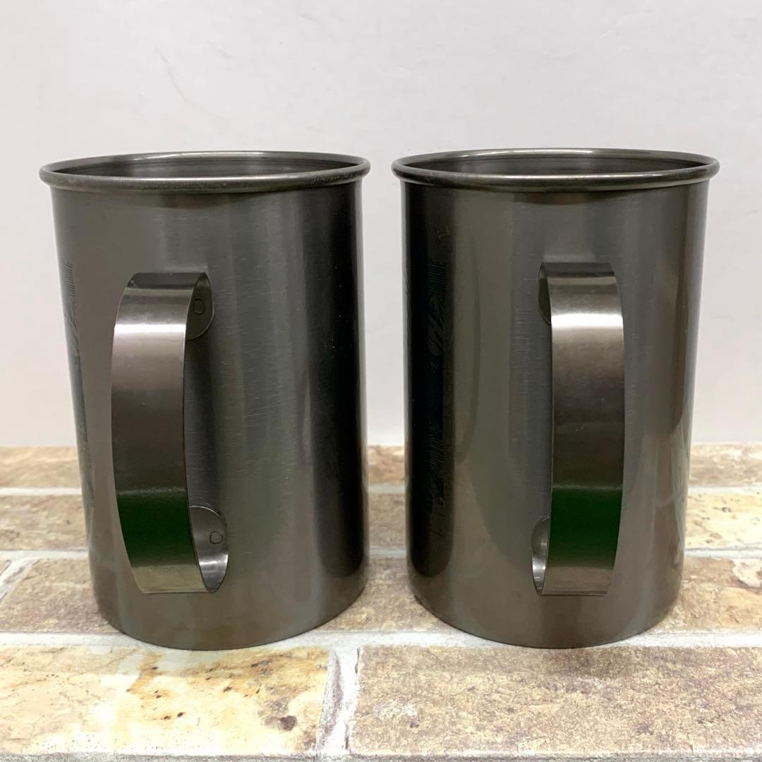 CAPTAIN STAG キャプテンスタッグ チタン製 ビアジョッキ 4コセット