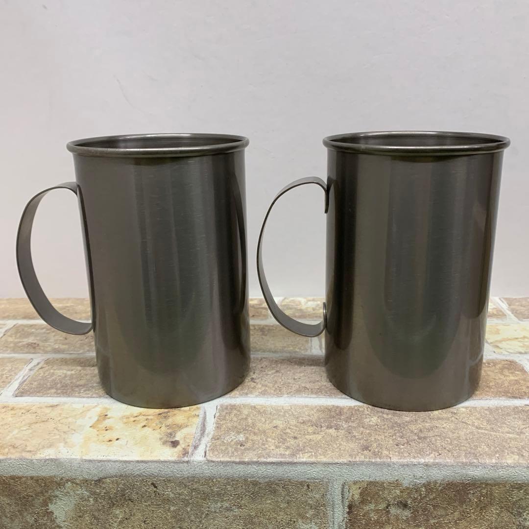 CAPTAIN STAG キャプテンスタッグ チタン製 ビアジョッキ 4コセット