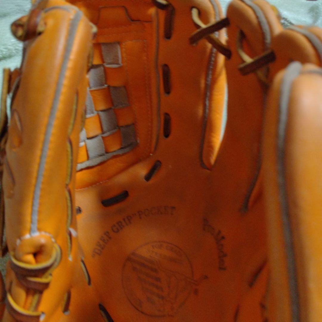 久保田スラッガー　坂本モデル　 オレンジ レザー 硬式グローブ