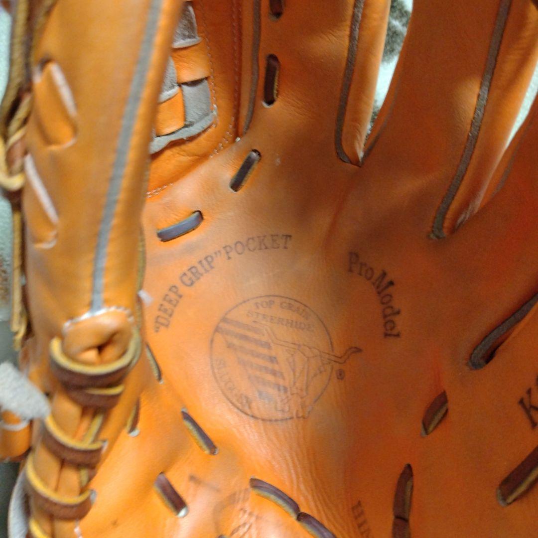 久保田スラッガー　坂本モデル　 オレンジ レザー 硬式グローブ