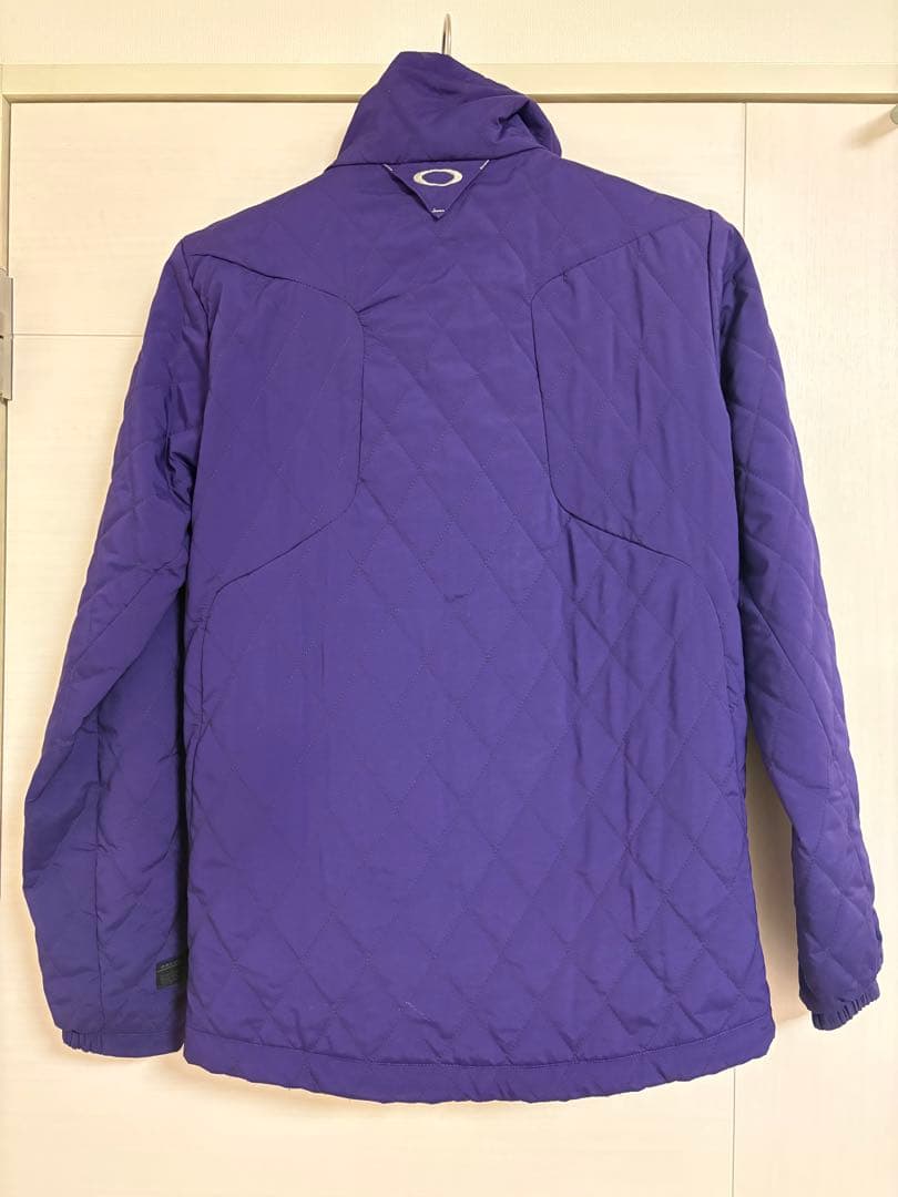 オークリー スカル　キルティングジャケットoakley skull ゴルフダウン