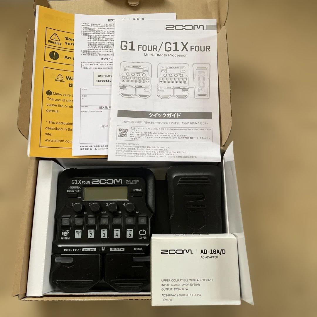 ZOOM G1 FOUR/G1X FOUR エフェクター