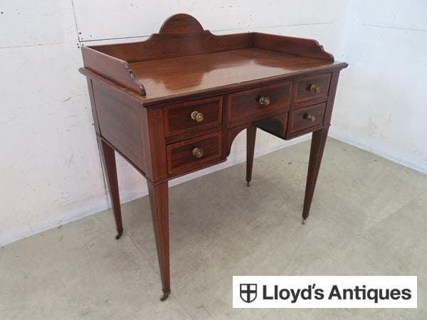 美品■ロイズアンティークス■英国アンティーク■マホガニー材■ライティングデスク■