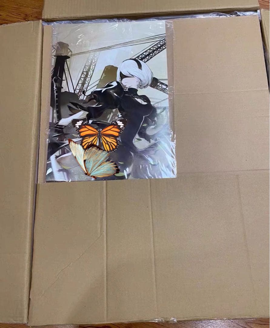 ニーア オートマタ 2B 1/4 ガレージキット ガレキ スタチュー ②⑨