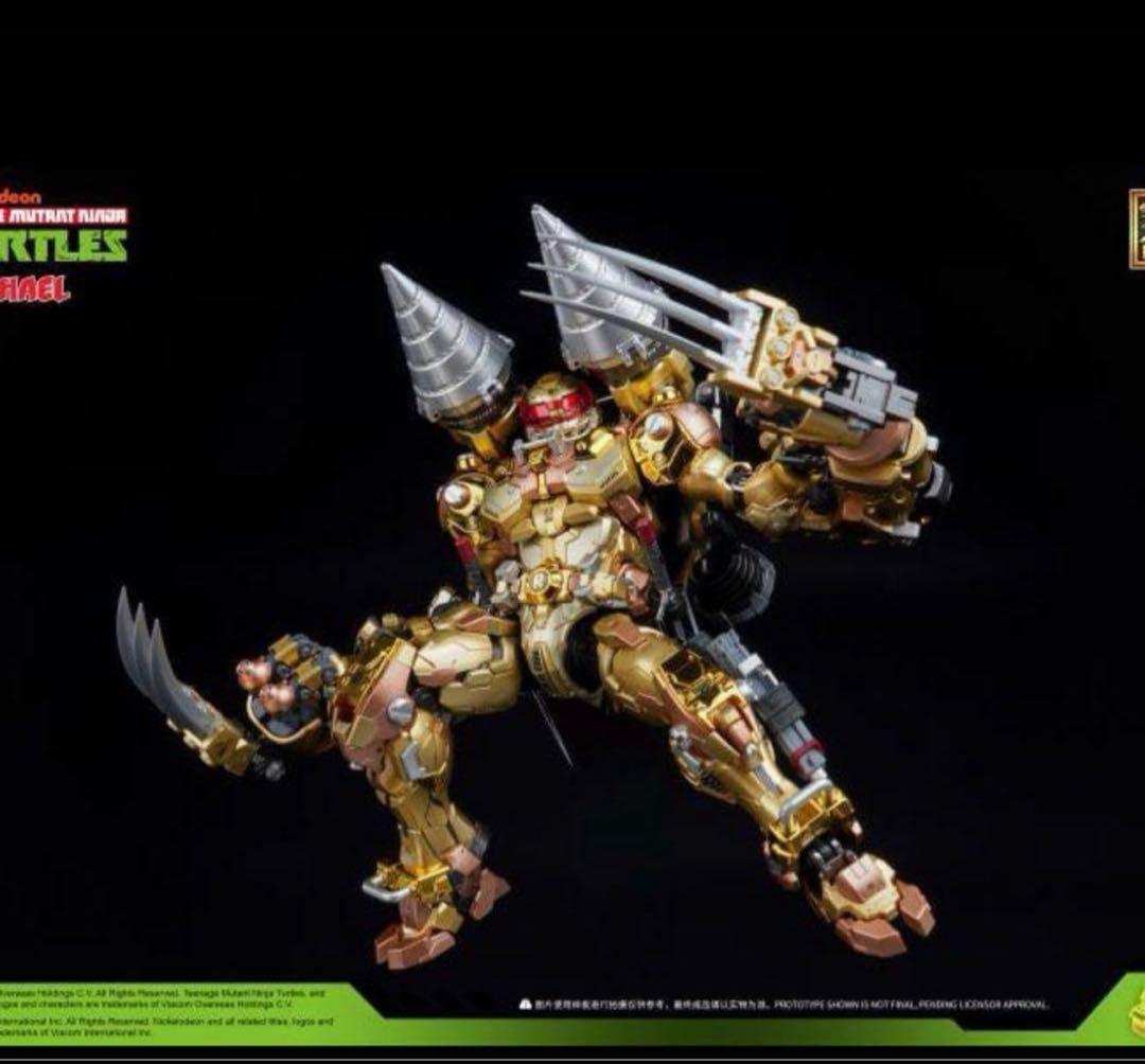 Heatboys HB0093 東京コミコン限定 ラファエル ゴールド TMNT